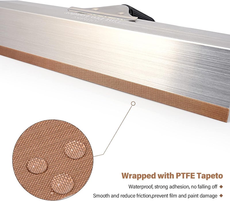 Gomake Widow Tint Tool Window Tint Installation Bottom Speed Loader Window Gap Wrapping Handle Speed Loader Carbon Vinyl Film Tuck Squeegee Car Glass Protection Vinyl Wrap Installing Aid Tool 13 inch - Image 5